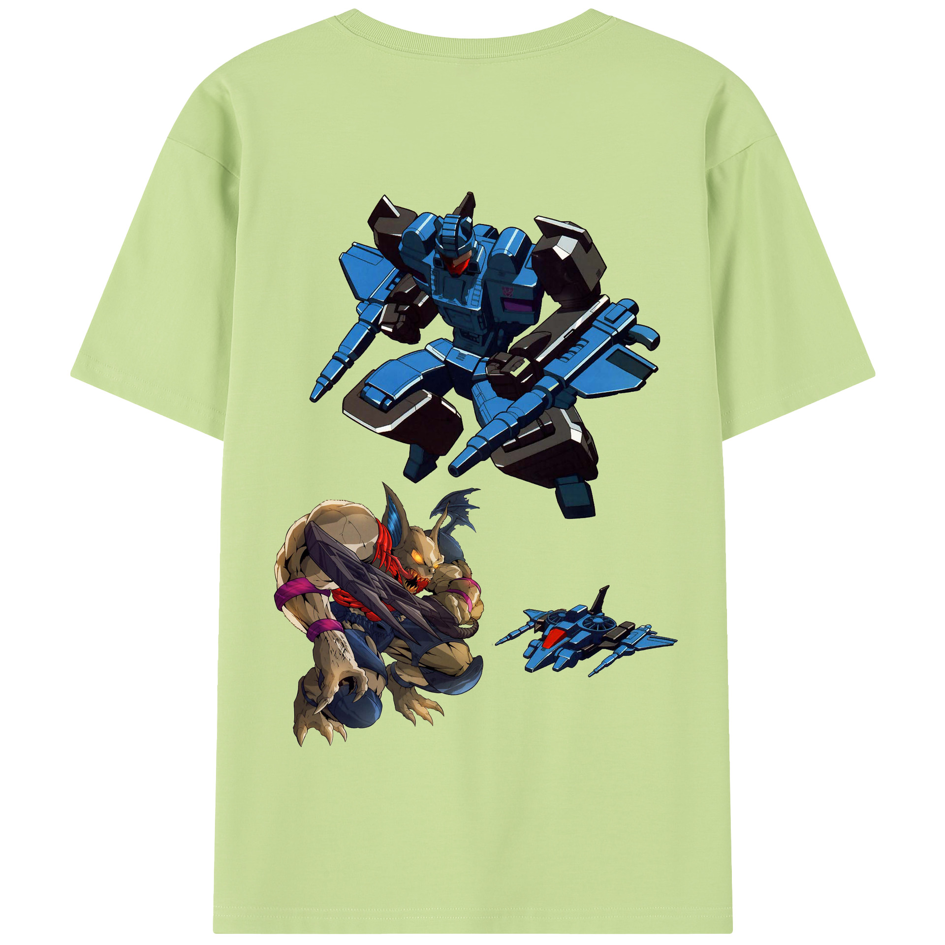 （画像用）  綿100％半袖Tシャツ（背面プリント）